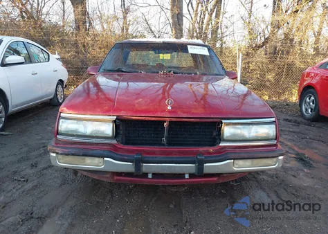 1991 Buick Lesabre Custom из США, поврежденный, VIN 1G4HP54C2MH476270